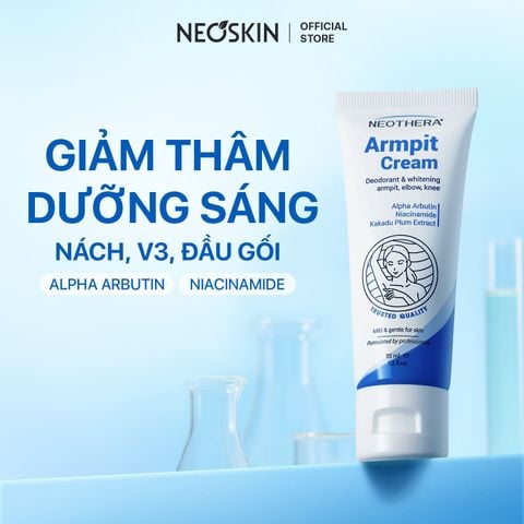 Kem dưỡng trắng giảm thâm nách NEOTHERA ARMPIT CREAM dưỡng sáng da vùng nách, mông, bẹn khuỷu tay, đầu gối (35g)
