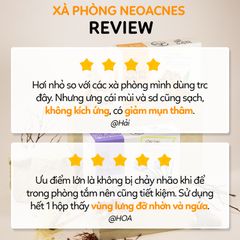Xà Phòng Giảm Mụn Thâm Lưng Mông Nghệ Curcumin & Tràm Trà NeoAcnes (75g)