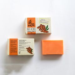 Xà Phòng Giảm Mụn Thâm Lưng Mông Nghệ Curcumin & Tràm Trà NeoAcnes (75g)