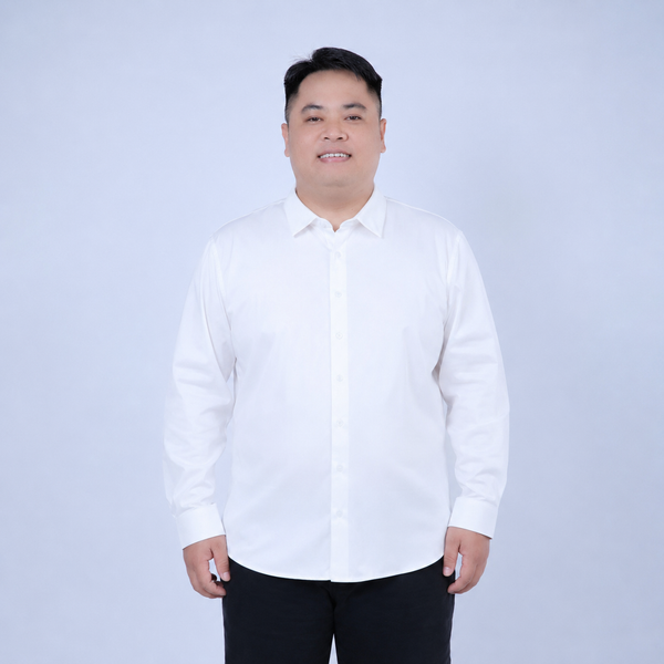 Áo sơ mi nam big size công sở vải kate Mỹ cao cấp H353