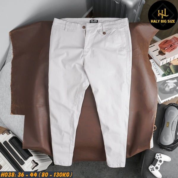 Quần kaki nam big size công sở H038