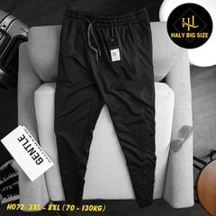 Quần jogger thun nam big size trơn H072