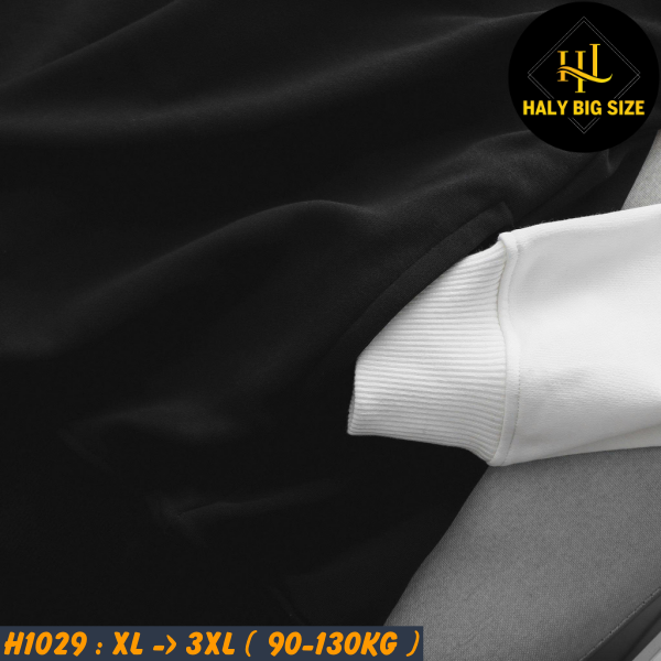 Áo khoác hoodie nam big size nỉ phối màu POWERUP trẻ trung H1038