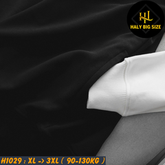 Áo khoác hoodie nam big size nỉ phối màu POWERUP trẻ trung H1038