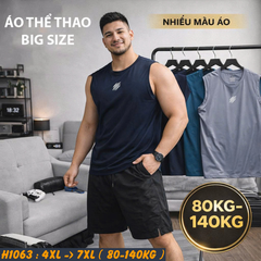 Áo thun lạnh ba lỗ nam big size in họa tiết cào H1063