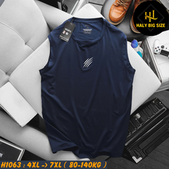 Áo thun lạnh ba lỗ nam big size in họa tiết cào H1063