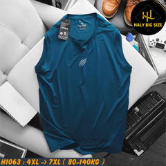 Áo thun lạnh ba lỗ nam big size in họa tiết cào H1063
