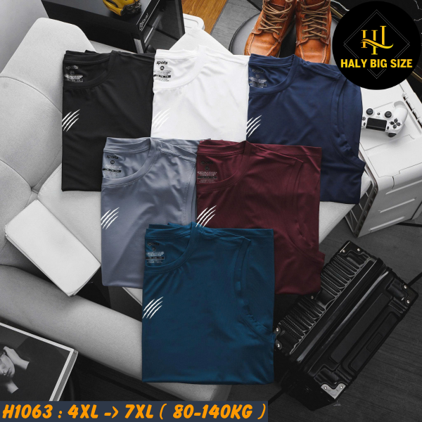 Áo thun lạnh ba lỗ nam big size in họa tiết cào H1063