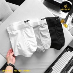 Set 3 quần lót đùi nam cotton big size H130