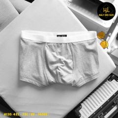 Set 3 quần lót đùi nam cotton big size H130