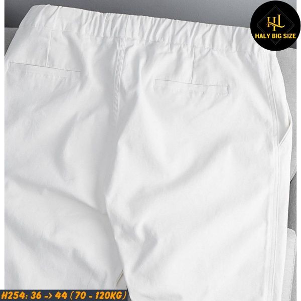 Quần kaki nam big size lưng thun thoải mái H254