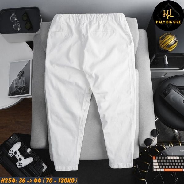 Quần kaki nam big size lưng thun thoải mái H254