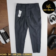 Quần tây nam big size lưng phối thun H260