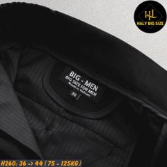 Quần tây nam big size lưng phối thun H260