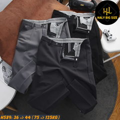 Quần tây nam big size co giãn form ôm H589