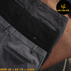 Quần tây nam big size co giãn form ôm H589
