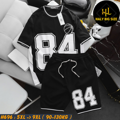 Đồ bộ nam big size cotton cao cấp in lụa số 84 H696