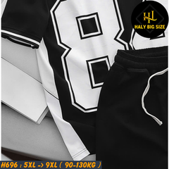 Đồ bộ nam big size cotton cao cấp in lụa số 84 H696