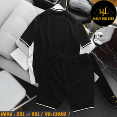 Đồ bộ nam big size cotton cao cấp in lụa số 84 H696