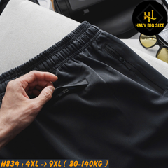 Quần short thun nam big size in phản quang ATHLETIC H834