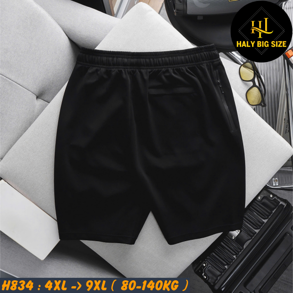 Quần short thun nam big size in phản quang ATHLETIC H834