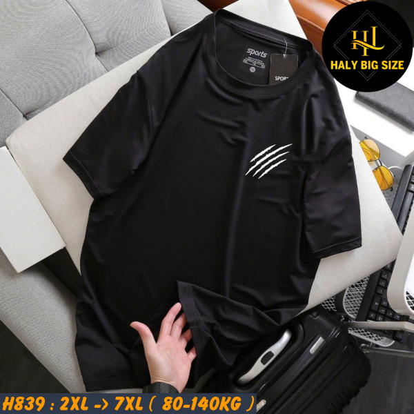 Đồ bộ nam big size thun lạnh siêu mát in họa tiết cào lạ mắt H839
