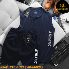 Đồ bộ nam big size 3 lỗ thể thao thun lạnh H869