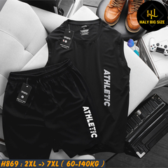 Đồ bộ nam big size 3 lỗ thể thao thun lạnh H869