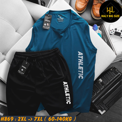 Đồ bộ nam big size 3 lỗ thể thao thun lạnh H869
