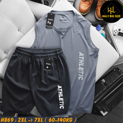 Đồ bộ nam big size 3 lỗ thể thao thun lạnh H869