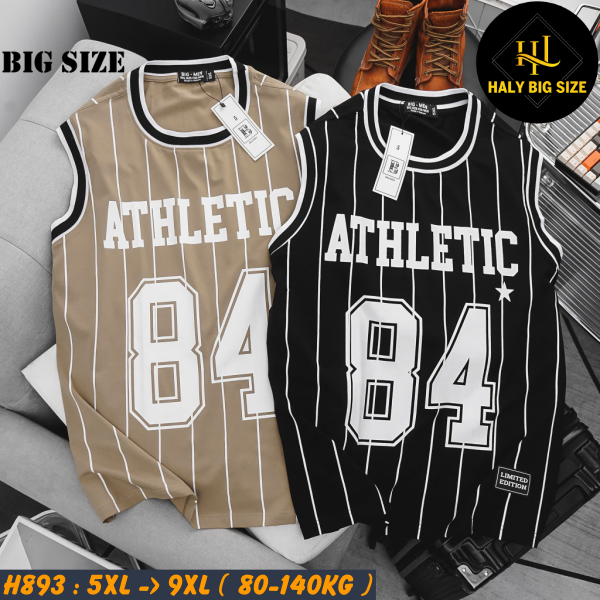 Áo thun lạnh ba lỗ in số 84 H893