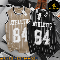 Áo thun lạnh ba lỗ in số 84 H893