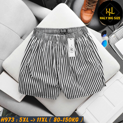 Quần đùi nam họa tiết mặc nhà big size H973
