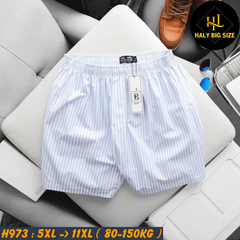 Quần đùi nam họa tiết mặc nhà big size H973