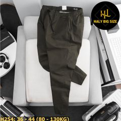 Quần kaki nam big size lưng thun thoải mái H254