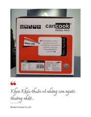Nồi cơm điện nắp gài lòng nồi tráng men 1.8 lít PA10 hiệu CANCOOK mới 100%