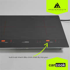 Bếp điện từ đôi âm KCC1024 hiệu CANCOOK mới 100%