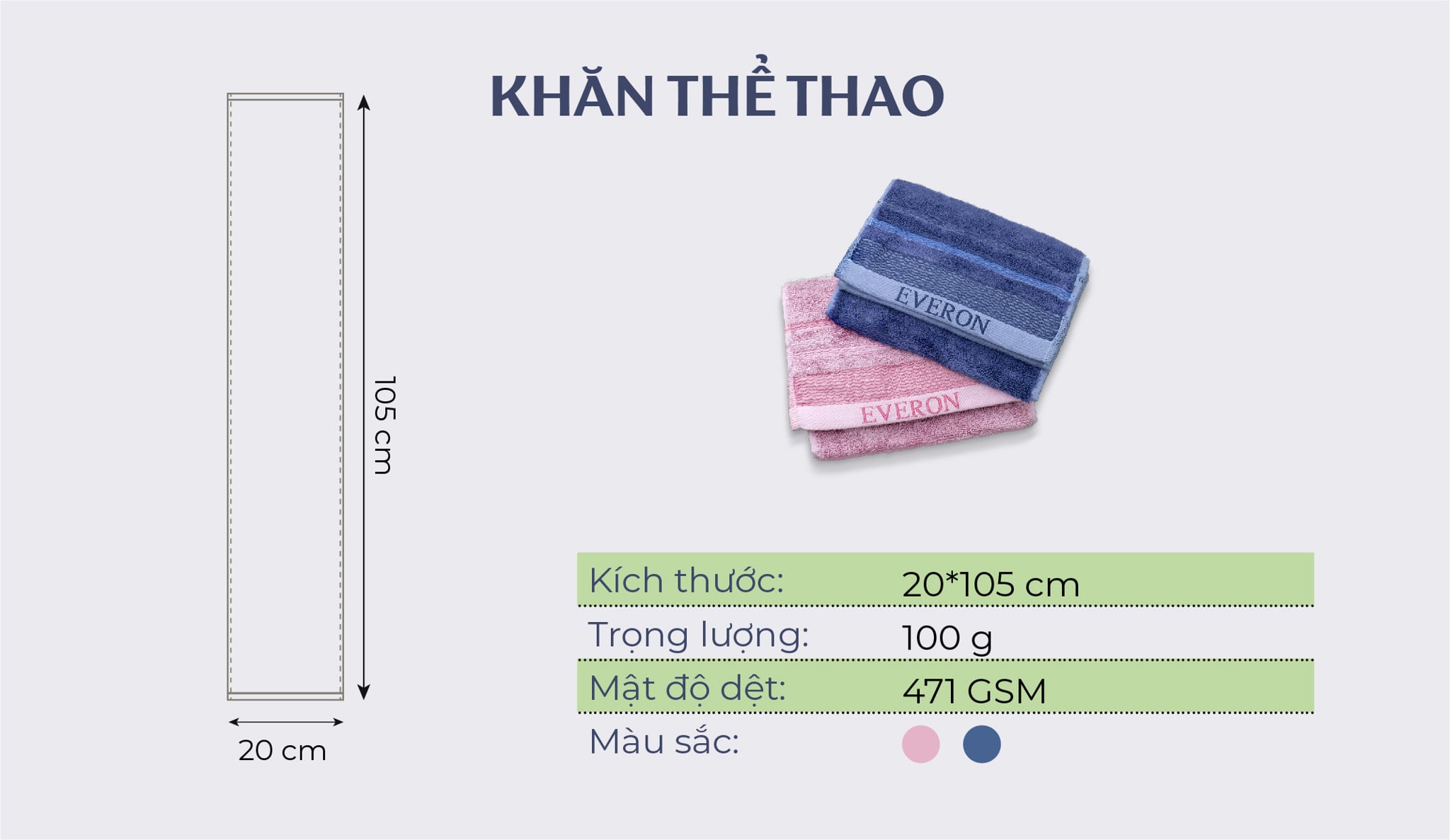 Khăn thể thao - NV