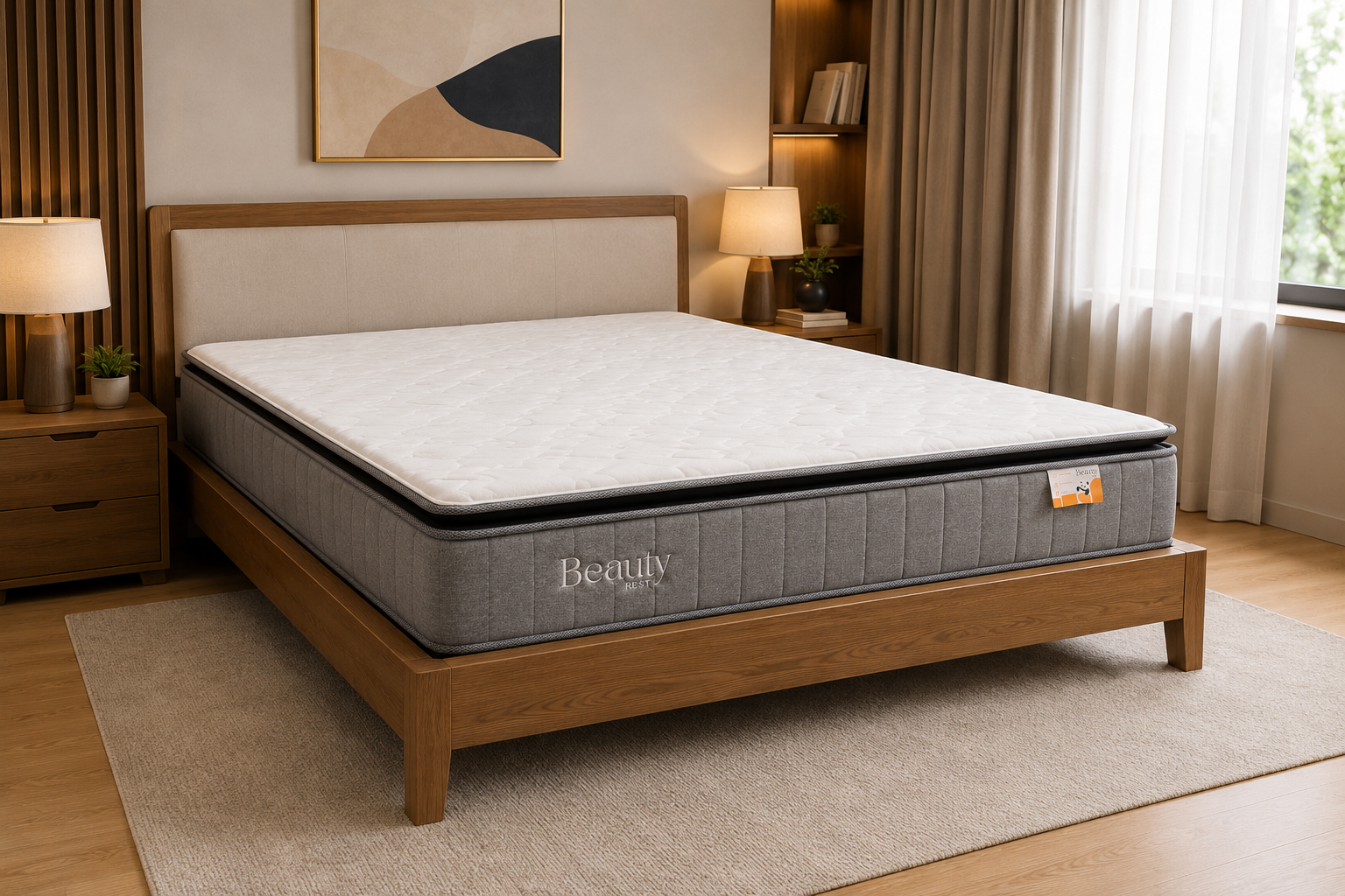 Nệm lò xo liên kết New Beauty Rest thương hiệu COMFORT Malaysia