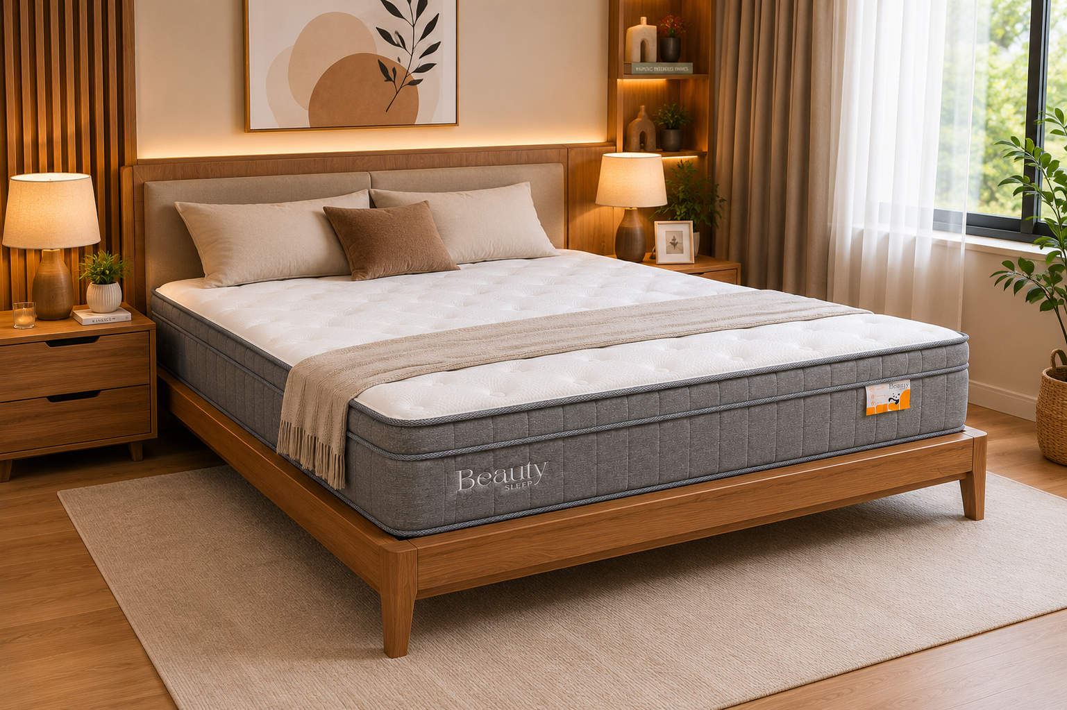 Nệm lò xo túi Beauty Sleep thương hiệu COMFORT Malaysia