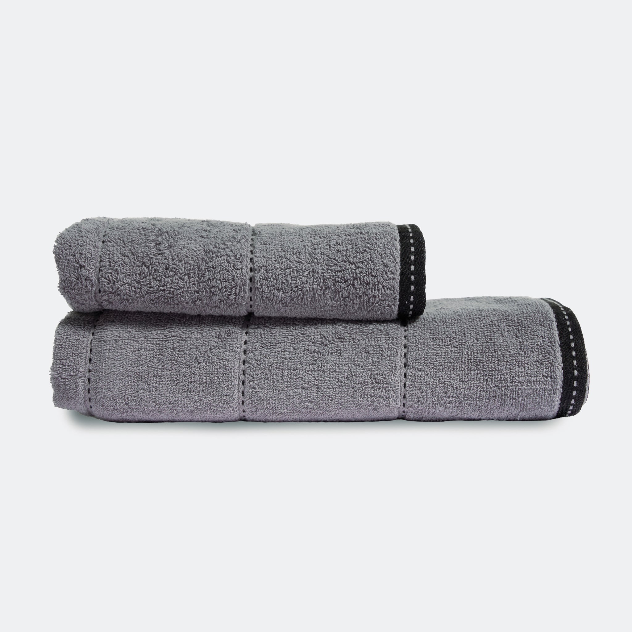 Khăn Cotton cao cấp - Họa tiết xám