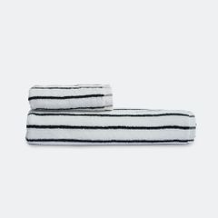 Khăn Cotton cao cấp - Họa tiết Sọc đen