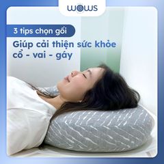 Gối Sleepy Bean hiệu WOWS
