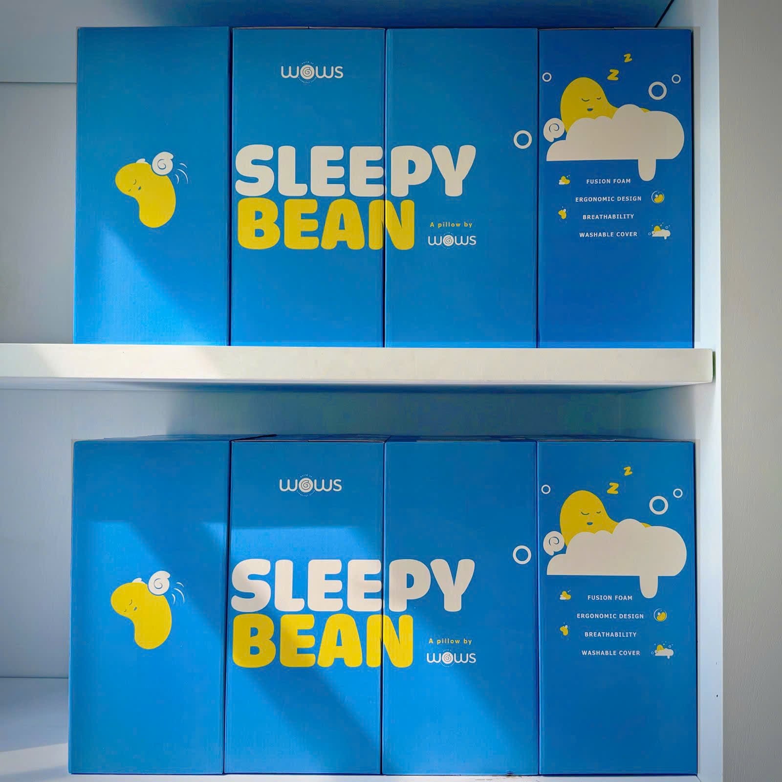 Gối Sleepy Bean hiệu WOWS