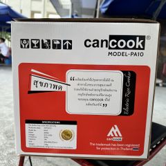 Nồi cơm điện nắp gài lòng nồi tráng men 1.8 lít PA10 hiệu CANCOOK mới 100%