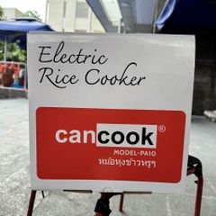 Nồi cơm điện nắp gài lòng nồi tráng men 1.8 lít PA10 hiệu CANCOOK mới 100%