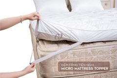 Topper Microfiber HANVICO tiêu chuẩn khách sạn 5 sao