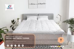 Topper Microfiber HANVICO tiêu chuẩn khách sạn 5 sao