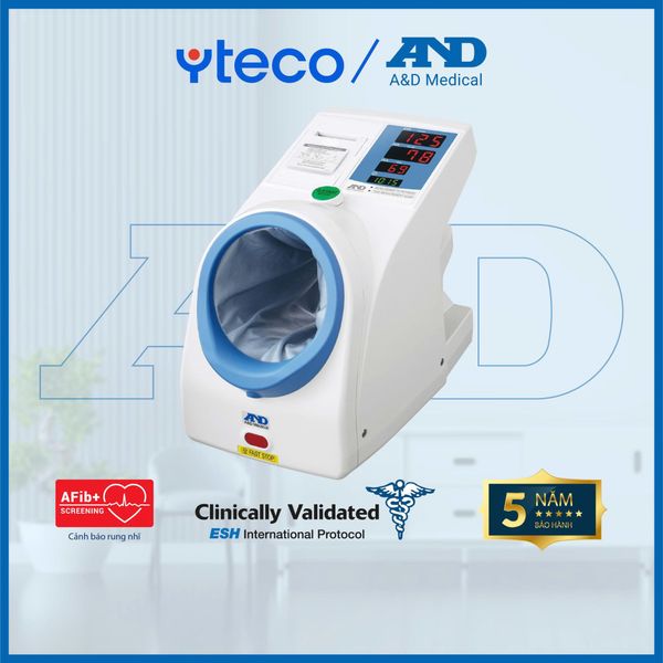 Máy Đo Huyết Áp Tự Động (AND, TM-2657P, Nhật Bản) - YTECO