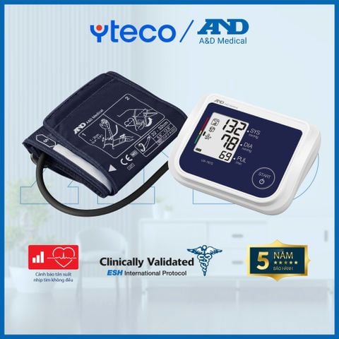 Máy Đo Huyết Áp Điện Tử Bắp Tay (AND, UA-767S, EC, /  UA-767S, ASIA, Nhật Bản) - YTECO